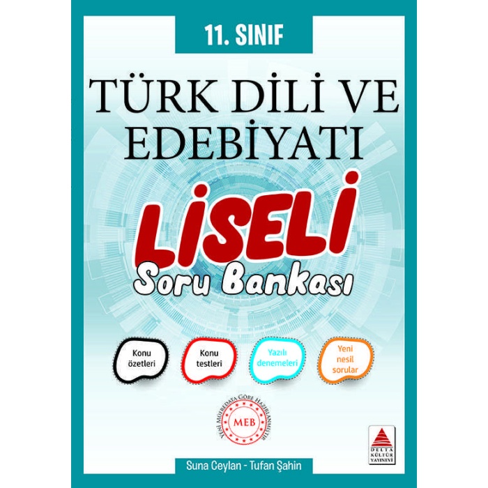 Deltakültür Yayınları 11. Sınıf Türk Dili Ve Edebiyat Soru Bankası