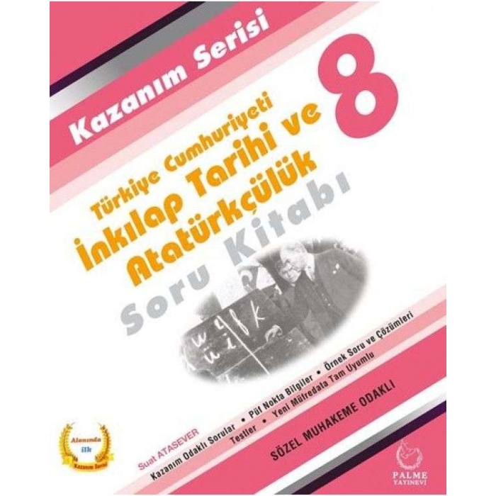 Palme 8.Sınıf Kazanım İnkılap Tarihi Soru Kitabı