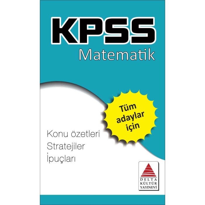 Delta Kültür Yayınları Kpss Matematik Strateji Kartları