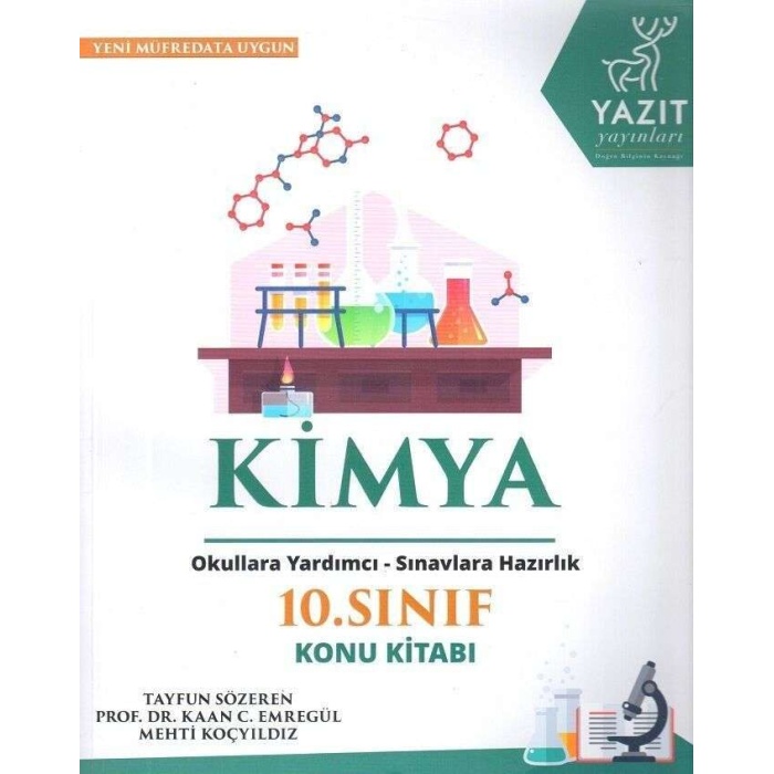 Yazıt 10.Sınıf Kimya Konu Kitabı