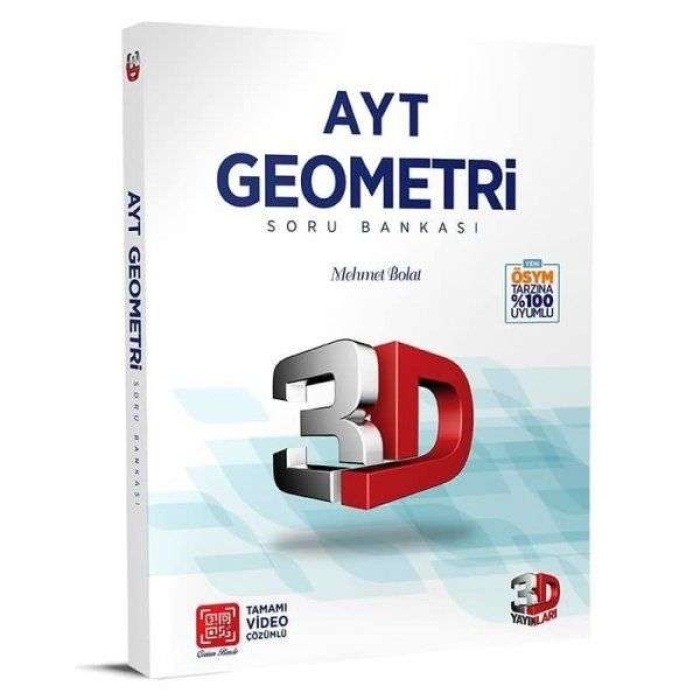 3D Yayınları Ayt Geometri Soru Bankası