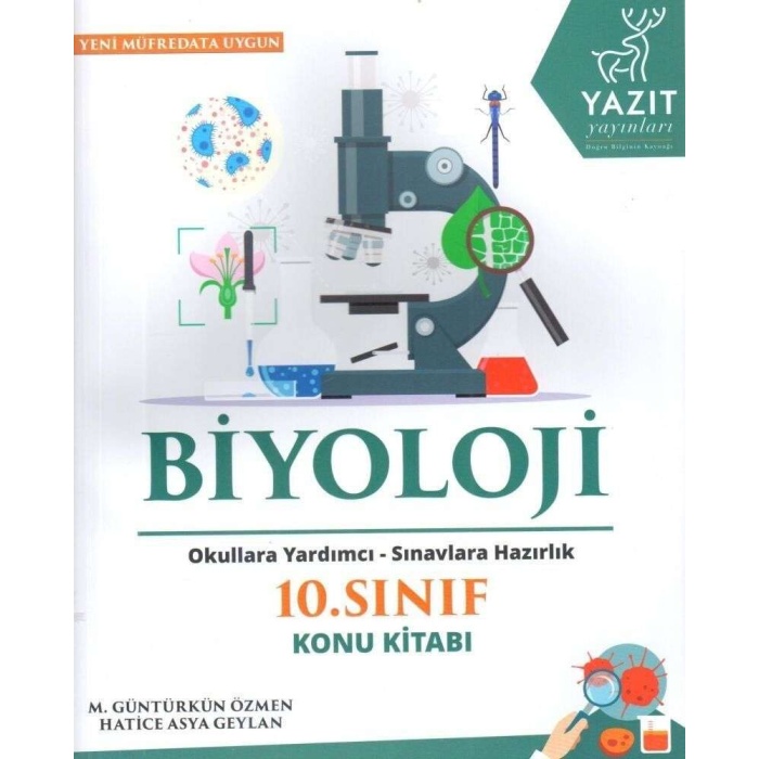 Yazıt 10.Sınıf Biyoloji Ödev Kitabı