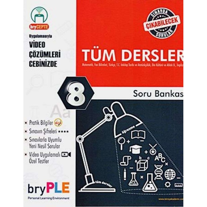 Birey Yayınları 8. Sınıf Tüm Dersler Soru Bankası