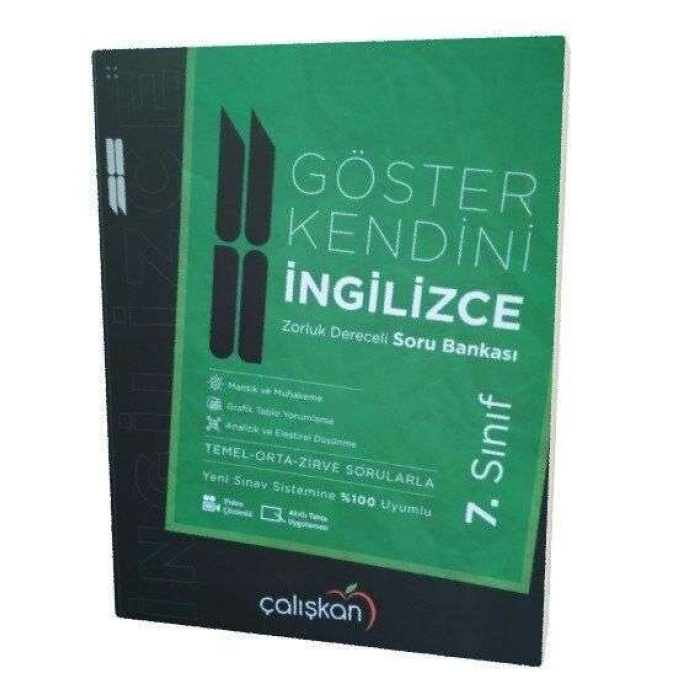 Çalışkan Yayınları 7. Sınıf Göster Kendini İngilizce Soru Bankası