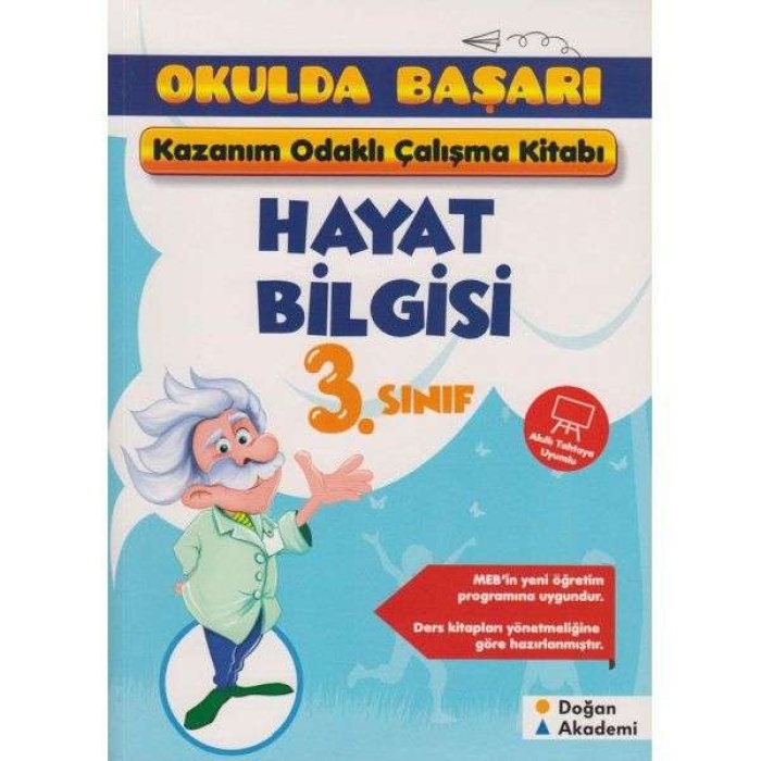 Doğanak Yayınları 3. Sınıf Hayat Bilgisi Kazanım Odaklı Çalışma Kitabı