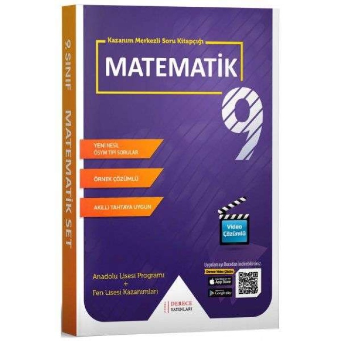 Derece Yayınları 9. Sınıf Matematik Set