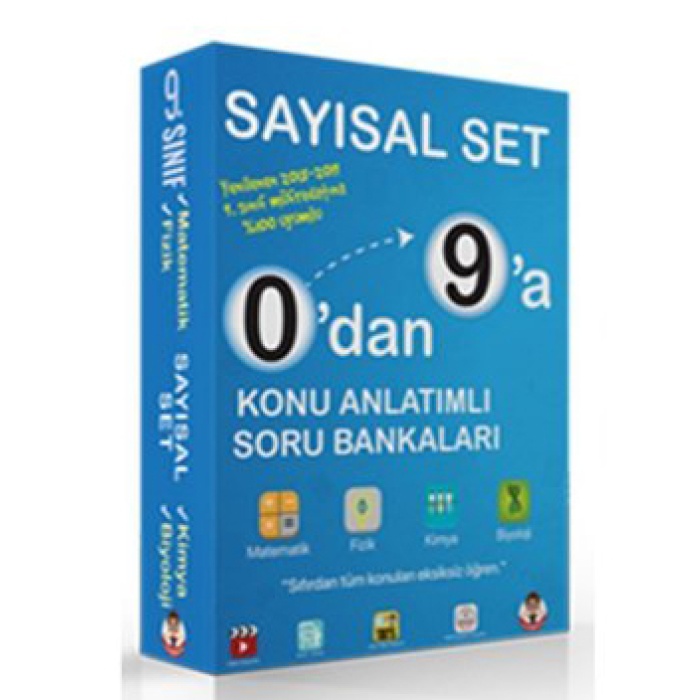 Tonguç Yayınları 0Dan 9A Sayısal Set