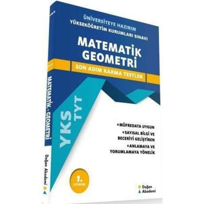 Doğanak Yayınları Tyt Matematik Geometri Son Adım Karma Setler