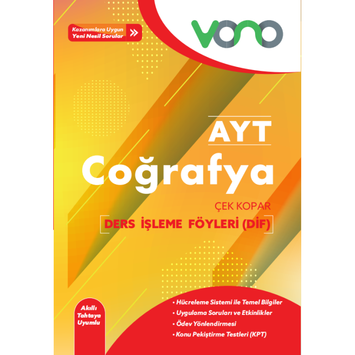 Vono Yayınları Coğrafya Ders İşleme Föyleri