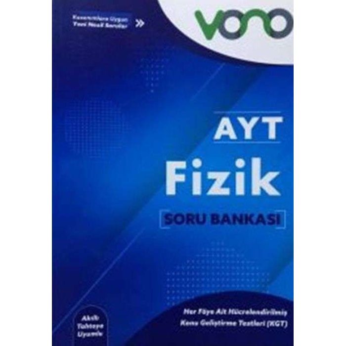 Vono Yayınları Ayt Fizik Soru Bankası