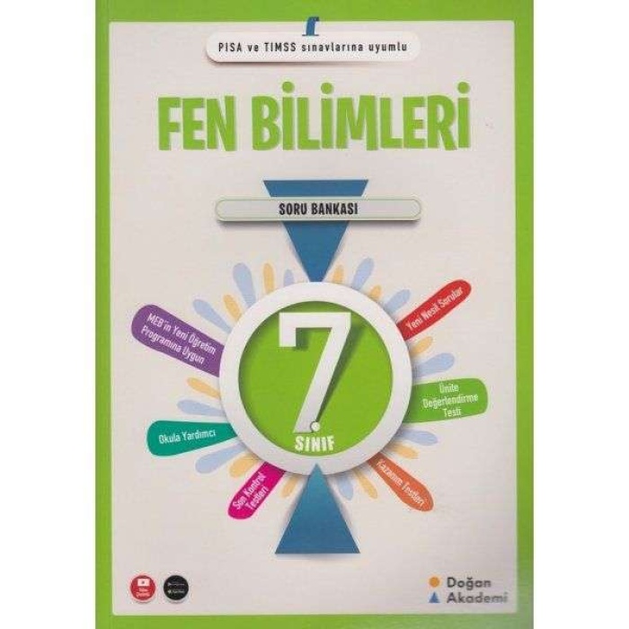 Doğanak Yayınları 7. Sınıf Fen Bilimleri Soru Bankası