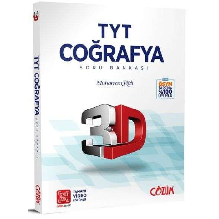 3D Yayınları Tyt Coğrafya Soru Bankası