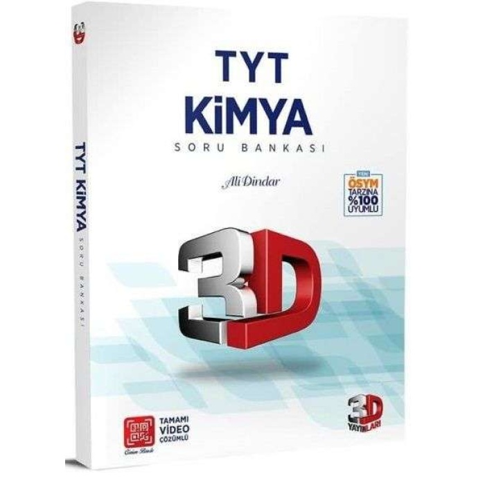 3D Yayınları Tyt Kimya Soru Bankası