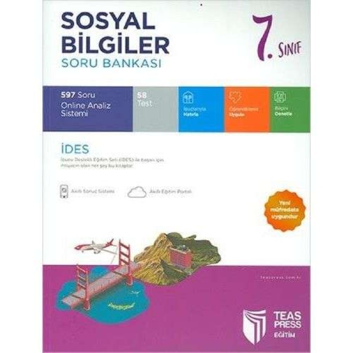 Teas - 7.Sınıf Sosyal Bılgıler Soru Bankası