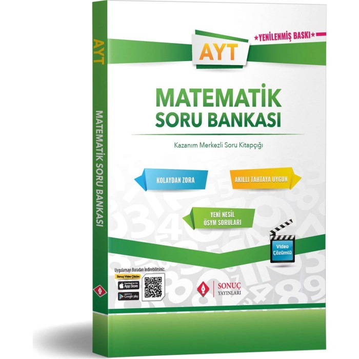 Sonuç Yayınları Ayt Matematik Soru Bankası 2. Oturum