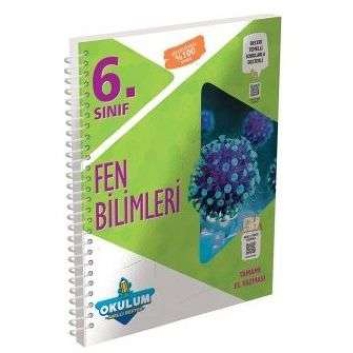 Okulum 6. Sınıf Fen Bilimleri Defter