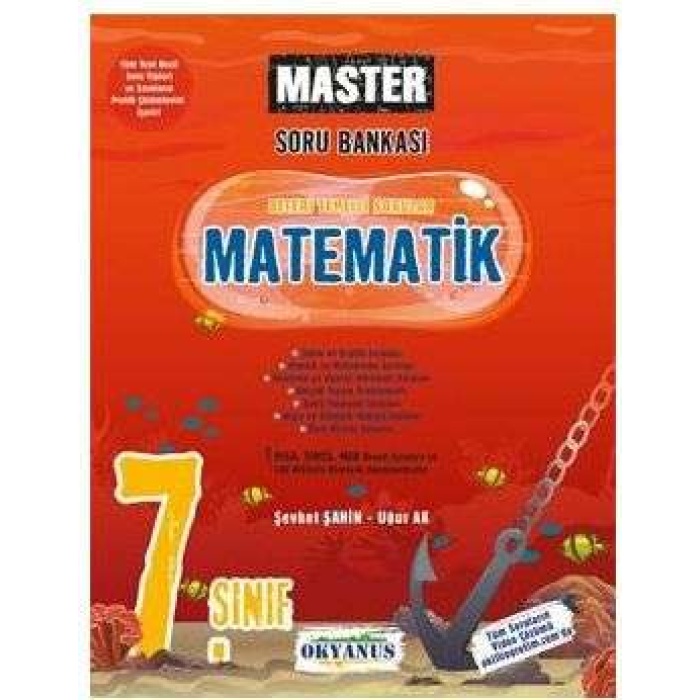 Okyanus Yayınları 7. Sınıf Master Matematik Soru Bankası