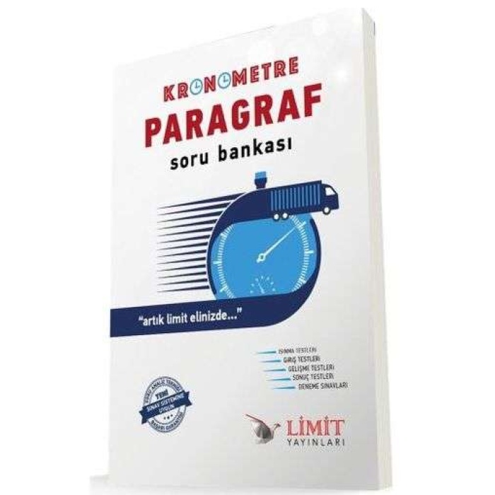 Limit Yayınları Tyt-Ayt Kronometre Paragraf Soru Bankası