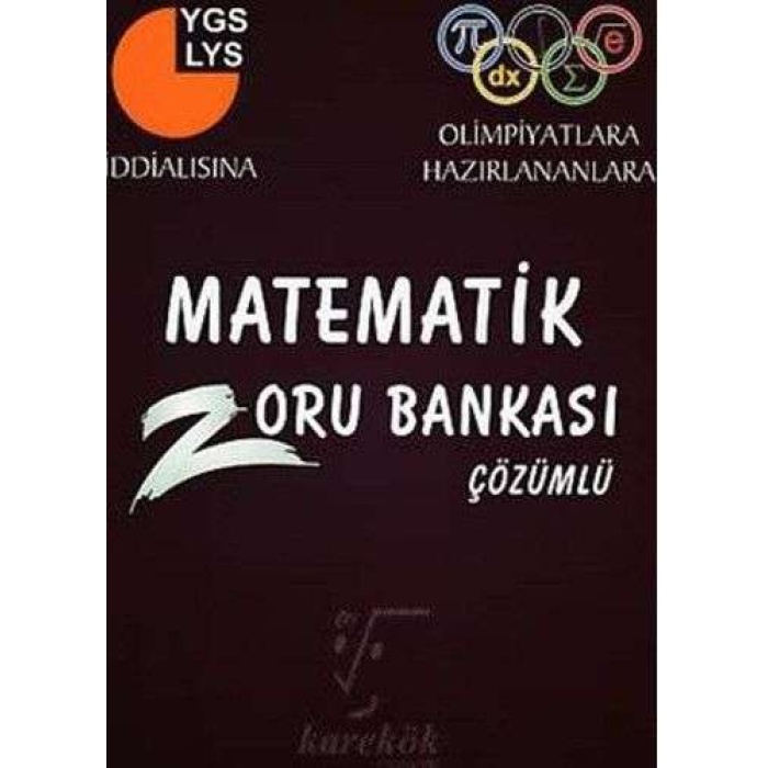 Karekök Yayınları Tyt Matematik Zoru Bankası