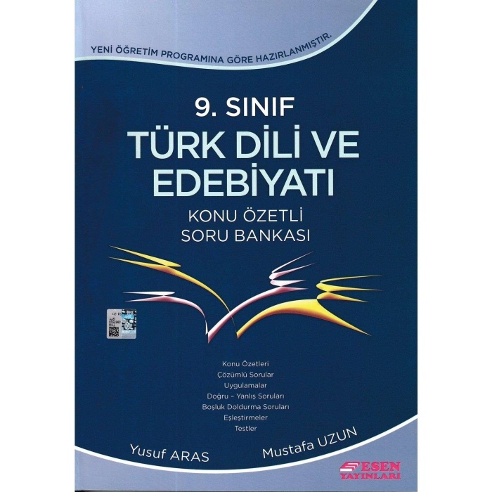 Esen Yayınları 9.Sınıf Türk Dili Ve Edebiyatı Konu Özetli Soru Bankası