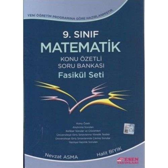 Esen Yayınları 9.Sınıf Matematik Konu Özetli Soru Bankası Fasikül Seti