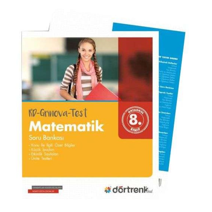 Dörtrenk - 8.Sınıf Rd-Grinova Matematik Soru Bankası