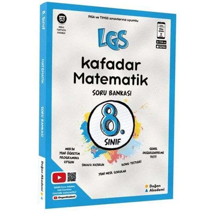 Doğanak Yayınları 8. Sınıf Lgs Kafadar Matematik Soru Bankası