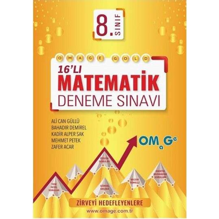 Omega Yayınları 8. Sınıf Gold Matematik Deneme Sınavı