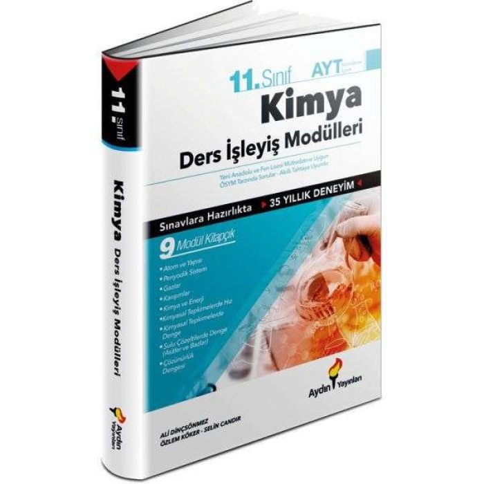 Aydın Yayınları 11.Sınıf Kimya Ders İşleyiş Modülü