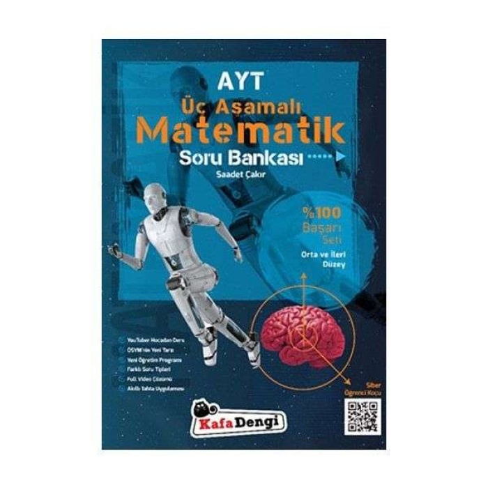 Kafadengi Yayınları AYT Üç Aşamalı Matematik Soru Bankası (Tümü Video