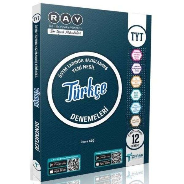 Toprak Yayınları Tyt Türkçe Deneme Kitabı