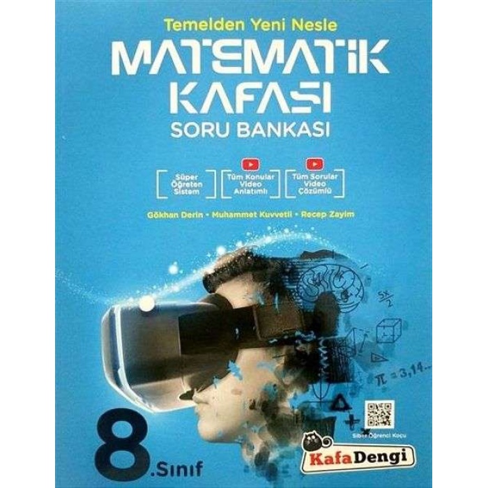 Kafadengi Yayınları 8.Sınıf Matematik Kafası Soru Bankası (Tümü Video