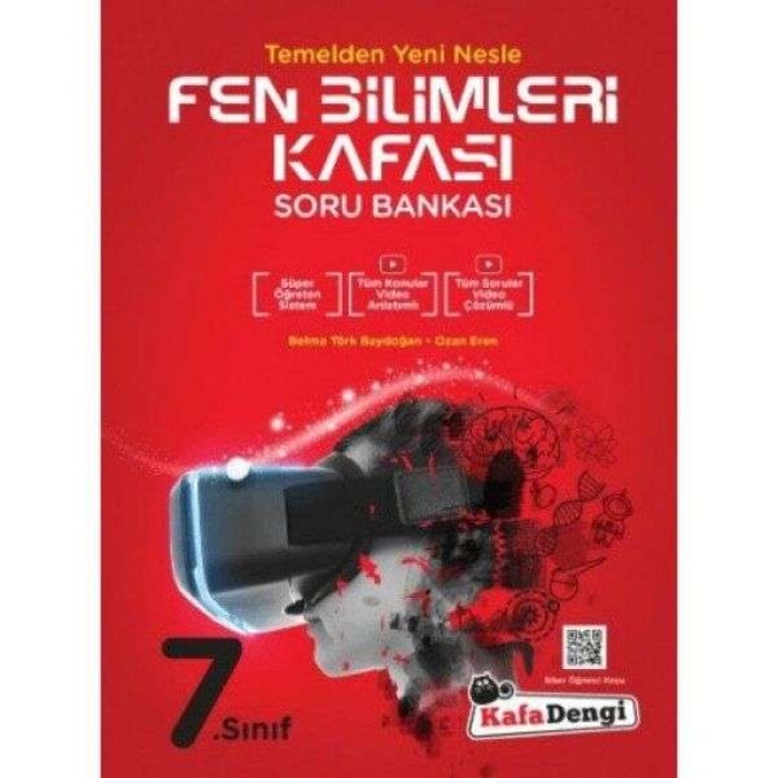 Kafadengi Yayınları 7.Sınıf Fen Bilimleri Kafası Soru Bankası (Tümü Vi