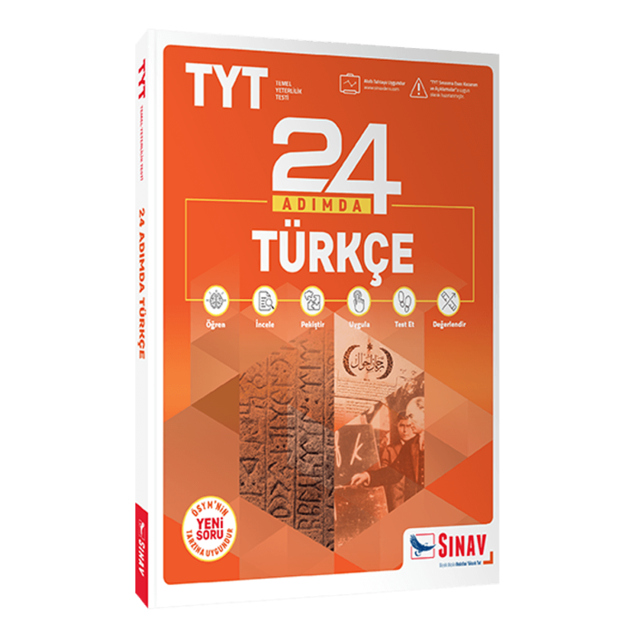 Sınav Yayınları Tyt 24 Adımda Türkçe