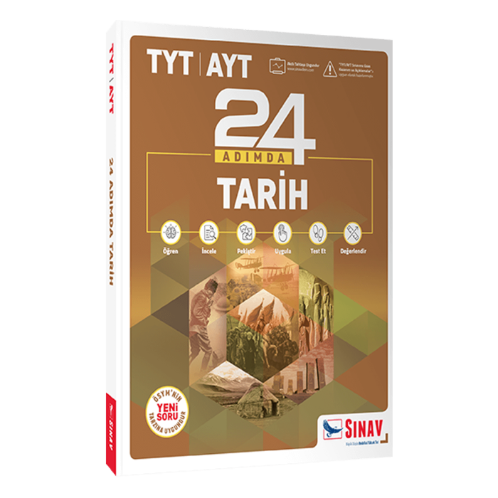 Sınav Yayınları Tyt-Ayt 24 Adımda Tarih