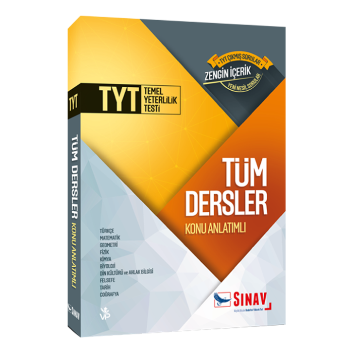 Sınav Yayınları Tyt Tüm Dersler Tek Kitap Konu Anlatımlı