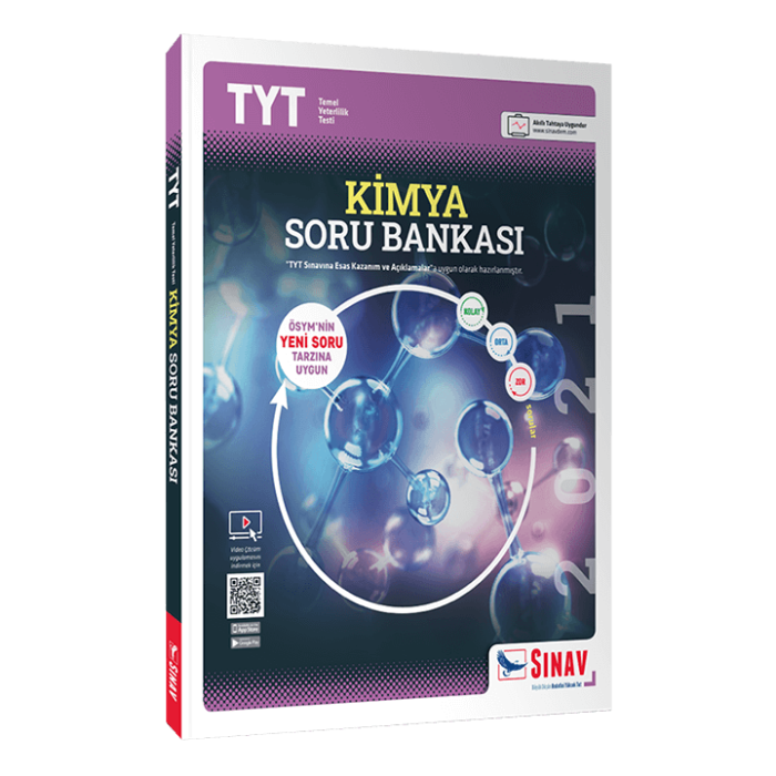 Sınav Yayınları Tyt Kimya Soru Bankası