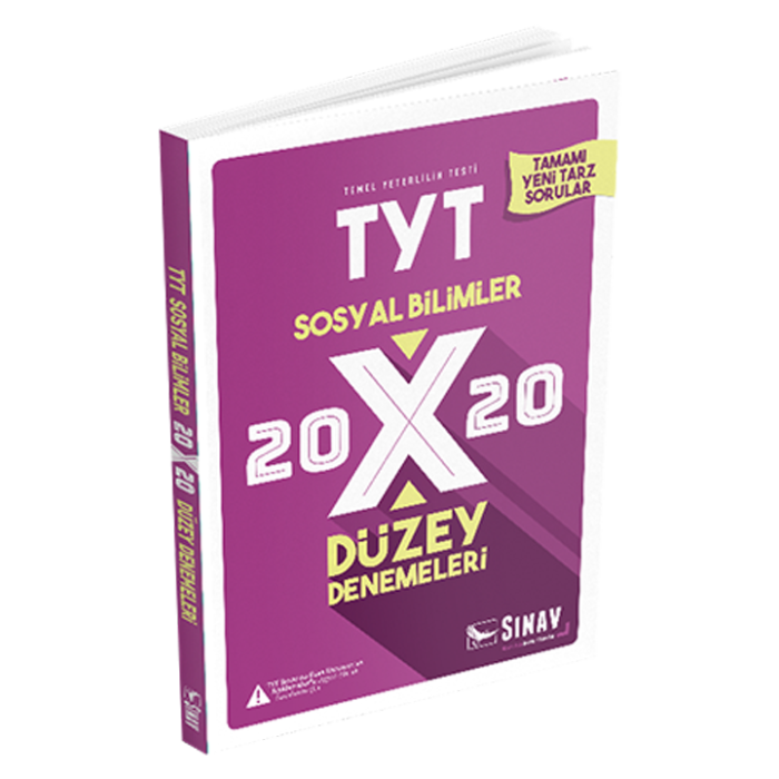 Sınav Yayınları Tyt 20X20 Sosyal Bilimleri Deneme