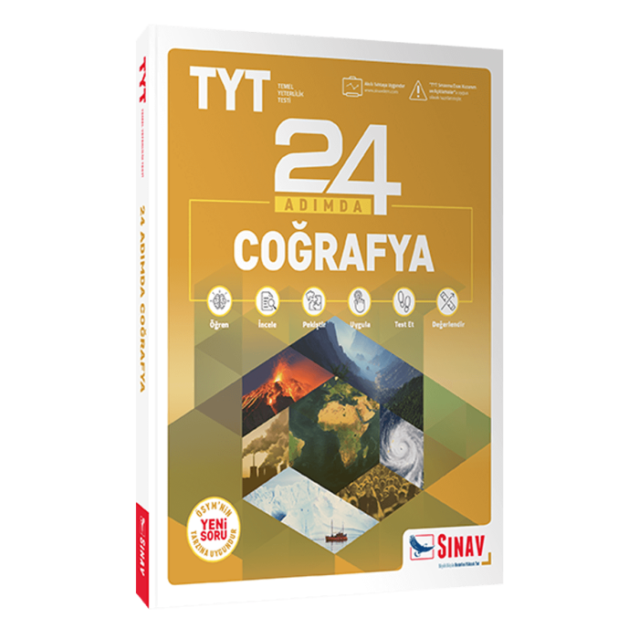 Sınav Yayınları Tyt 24 Adımda Coğrafya