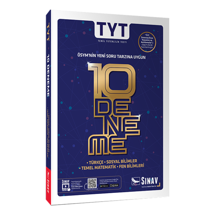 Sınav Yayınları Tyt 10 Deneme Sınavı