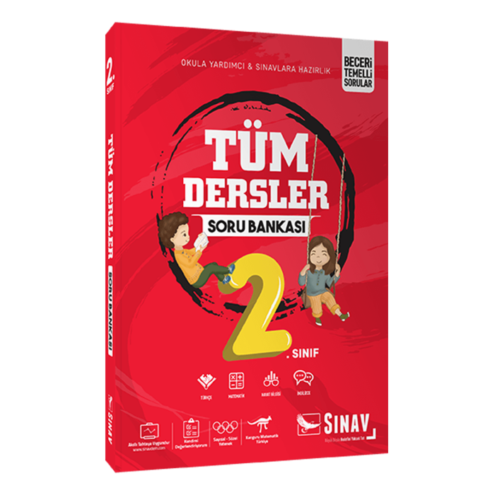 Sınav Yayınları 2.Sınıf Tüm Dersler Soru Bankası