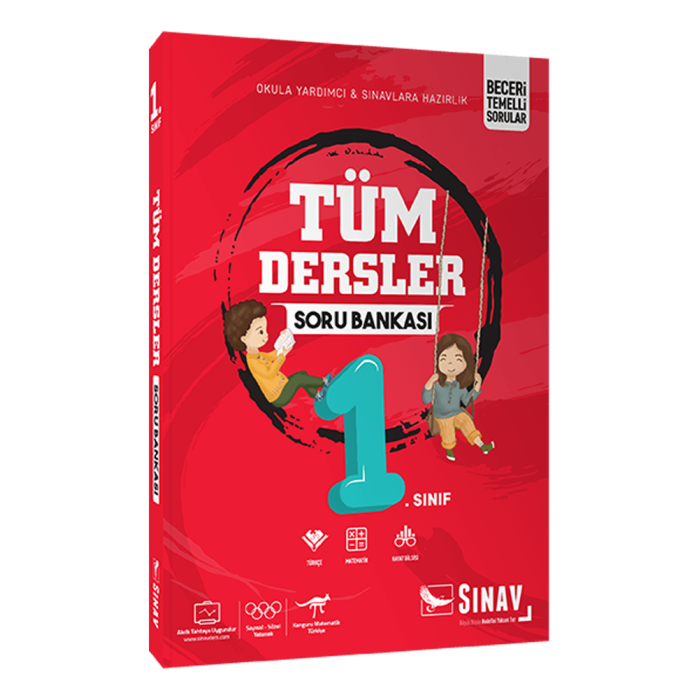 Sınav Yayınları 1.Sınıf Tüm Dersler Soru Bankası