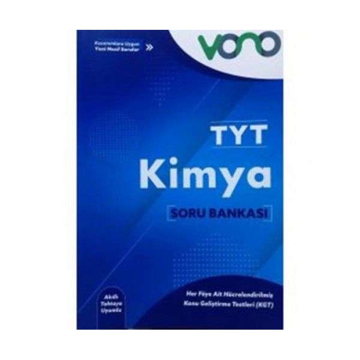 Vono Yayınları Tyt Kimya Soru Bankası