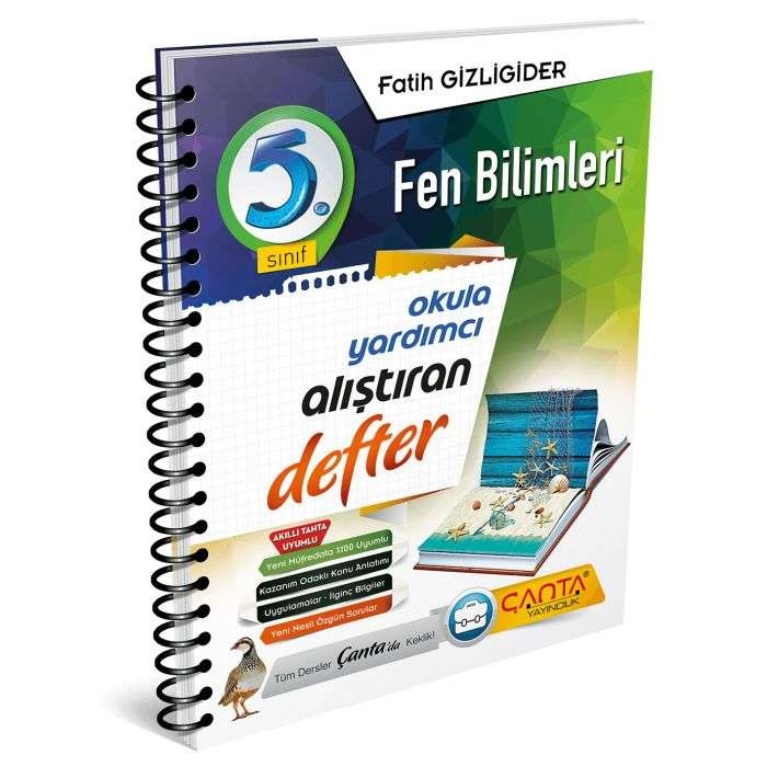 Çanta Yayınları 5.Sınıf Defter Alıştıran Fen Bilimleri