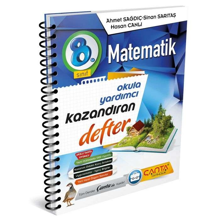 Çanta Yayınları 8.Sınıf Defter Kazandıran Matematik