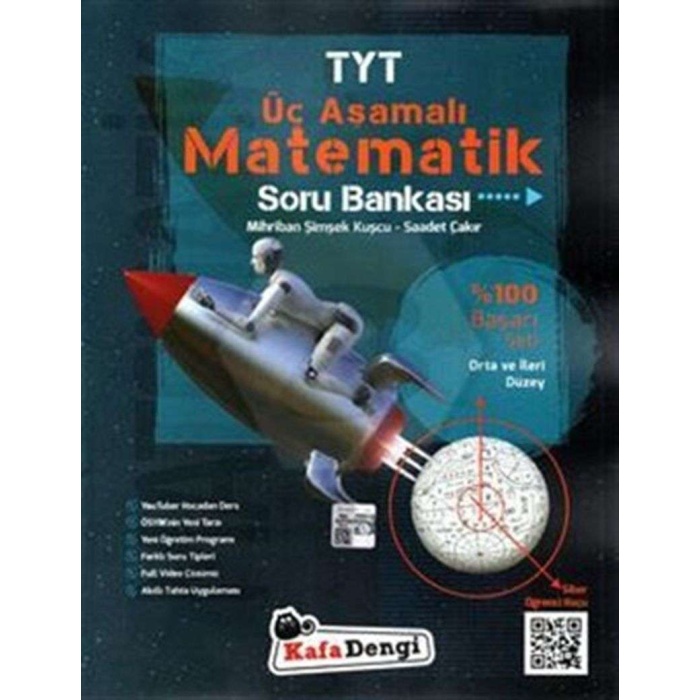 Kafadengi Yayınları TYT Üç Aşamalı Matematik Soru Bankası