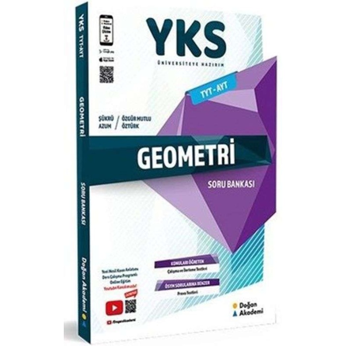 Doğanak Yayınları Tyt Ayt Geometri Soru Bankası