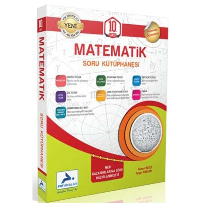 Paraf Yayınları 10. Sınıf Matematik Soru Kütüphanesi