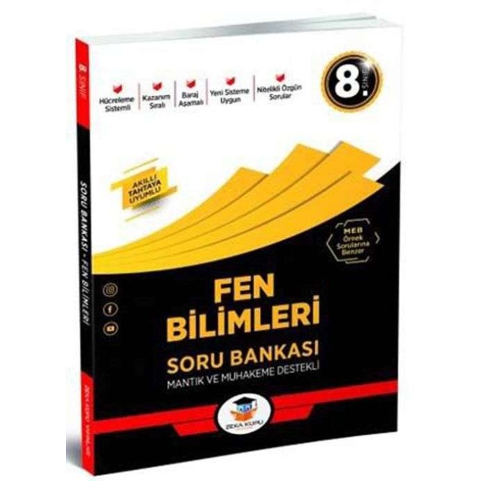 Zekaküpü Yayınları 8.Sınıf Fen Bilgisi Soru Bankası