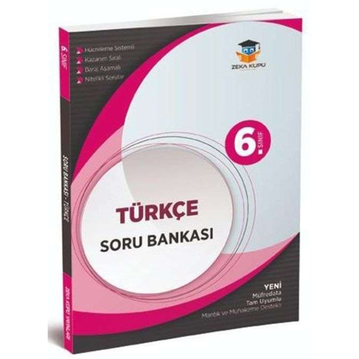 Zekaküpü Yayınları 6.Sınıf Türkçe Soru Bankası